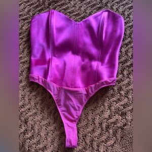 Beautiful fuchsia corset